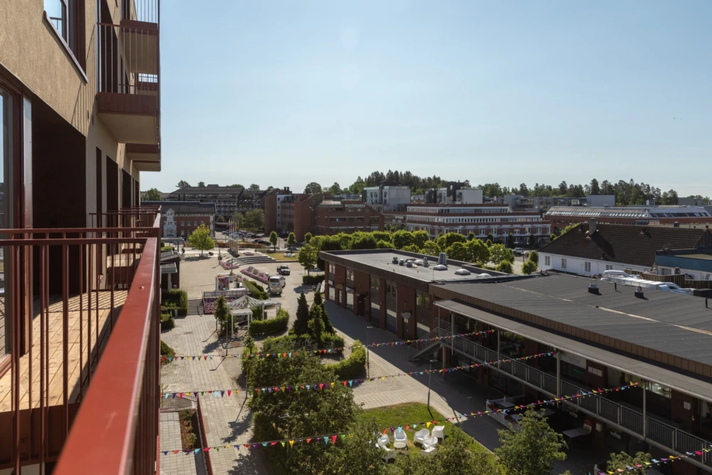 Utsikt boligterrasse